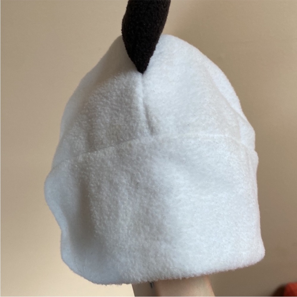 VTG Y2K Punch Brand Panda Bear Fleece Winter Hat Ears - Picture 8 of 12